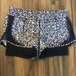 Lululemon shorts with built in spandex shorts